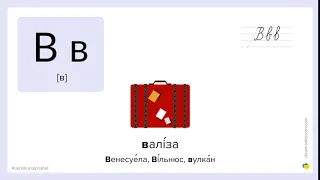 Ukrainian Alphabet: How to pronounce В in Ukrainian