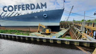 Battleship North Carolina's Cofferdam