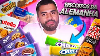 PROVEI O OREO DOURADO E BISCOITO DO KINDER OVO DA ALEMANHA