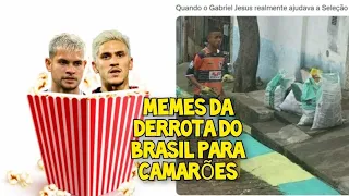 MELHORES MEMES DA DERROTA DO BRASIL PARA CAMARÕES