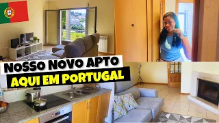 TOUR PELO NOSSO NOVO APARTAMENTO EM PORTUGAL 🇵🇹