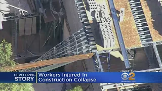 Workers Hurt In Construction Collapse In Brooklyn