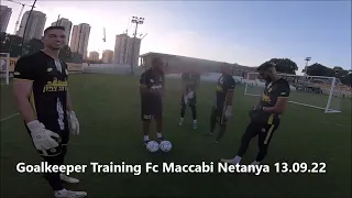 Goalkeeper Training Fc Maccabi Netanya 13.09.22