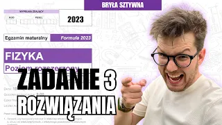 Najtrudniejsze zadanie maturalne z 2023. Mechanika bryły sztywnej.