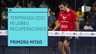 Las Mejores Recuperaciones de la primera mitad de la temporada 2021 | World Padel Tour