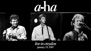 a-ha - Train Of Thought (Live In Croydon, January 19, 1987)