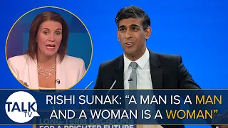 “We’d Like That Message Actioned” | Rishi Sunak Says “A Man Is A Man And A Woman Is A Woman”