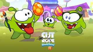 CUT THE ROPE REMASTERED | SHORT STORY : EASTER | LEVEL : 1 - 9 | 3 Star | New Update | iOS Walkthrou