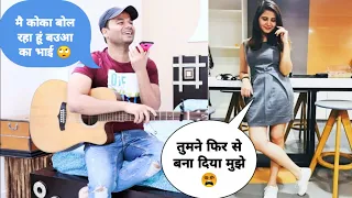 Call Center Singer Calling Prank On Girls (Manjha Song) Siddharth Shankar