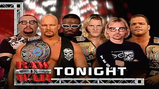 Stone Cold & The Dudley Boyz Vs Chris Jericho, Chris Benoit & Spike Dudley Part 1