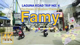 Laguna Road Trip No. 4 FAMY | The Least Populated Town of Laguna | CALABARZON | Philippines | 4K