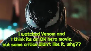 Why Venom movie suck