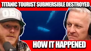 Why The Titanic Submarine IMPLODED | OFFICE BLOKES REACT!!