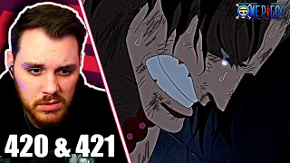 Impel Down Here We Come || One Piece Episode 420 and 421 REACTION + REVIEW