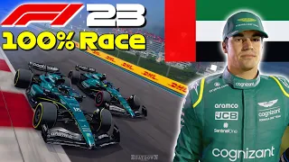 F1 23 - Let's Make Stroll World Champion #23: 100% Race Abu Dhabi