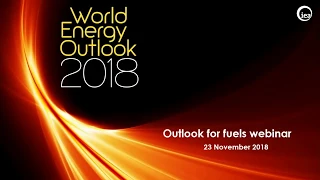 Webinar on the Outlook for Fuels