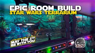 Star Wars Terrarium - Epic Room Build Complete