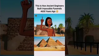 This Is How Ancient Engineers Built Impossible Pyramids 4600 Years Ago #animation