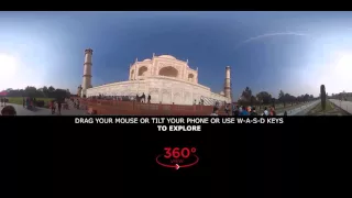 Taj Mahal 360 Degree (VR) Tour (India)