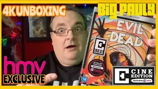 The Evil Dead 4K (HMV Exclusive Cine E Edition) Unboxing