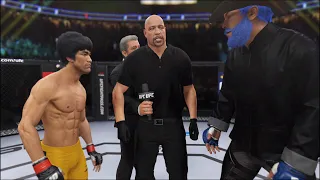 Bruce Lee vs. Blue Beard - EA Sports UFC 4 - Epic Fight 🔥🐲