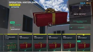 I GOT THE NEW OPERATION HINTERLANDS PASS in Critical Ops + Opening Cases