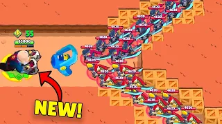 NEW BRAWLER BROKE 1000 MECHA MORTIS!/ Brawl Stars Funny Moments Win & Fails! #853