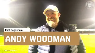 Andy Woodman after Dag & Red 0-1 Bromley