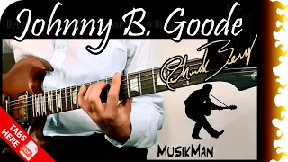 JOHNNY B. GOODE 👨🏾‍🦱🎸 - Chuck Berry / GUITAR Cover / MusikMan N°021