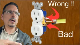 The BIGGEST Mistakes DIYers Don't Know They Are Making Wiring Outlets