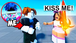 I Pretended to Be A NOOB, So I Could Test My GIRLFRIEND.. (Roblox Blade Ball)