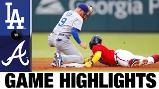 Dodgers vs. Braves Game Highlights (6/24/22) | MLB Highlights
