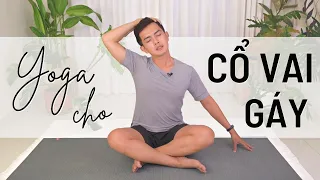 10 Phút Yoga Giảm Đau Cổ Vai Gáy Nhanh tại Nhà | Nguyên Yoga