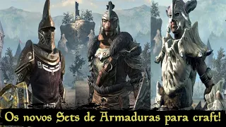 Skyrim Anniversary - Todos os novos Sets de armadura fabricáveis! Orc, Dwarven, Daédrico, Dragão...