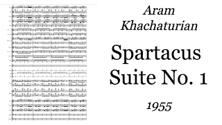 Aram Khachaturian - Spartacus Suite No.2 (1955) [Score-Video]