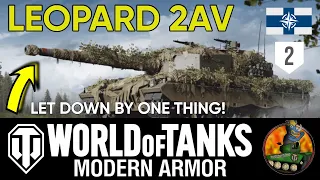 LEOPARD 2AV II Tank Review II Almost A Complete Package II WoT Console Modern Armour II Steel Beasts