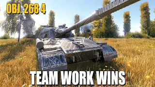 Obj. 268 4: Team work wins - World of Tanks