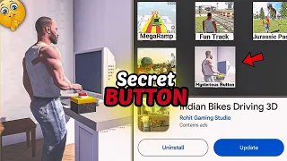 DON'T PRESS a THIS MYSTERIOUS BUTTON 😵 - INDIAN BIKES DRIVING 3D