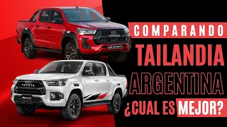 Toyota Hilux GR TAILANDIA VS ARGENTINA ¿Cuál es MEJOR? | Juan Hilux