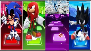 Sonic EXE🆚Knuckles🆚Ugly sonic🆚 Shadow the Hedgehog.Who will win?