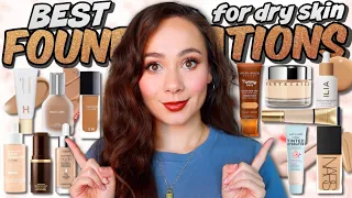 BEST FOUNDATIONS FOR DRY SKIN! THE ULTIMATE GUIDE! Every Price Point & Coverage