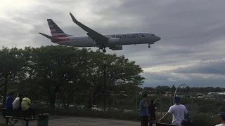 Airplane Spotting | Arrivals & Landings From Runway 4 At LaGuardia Airport In New York City | KLGA