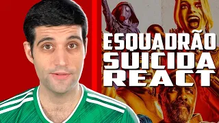 NOVO Esquadrão Suicida PRIMEIRO trailer oficial - REACT