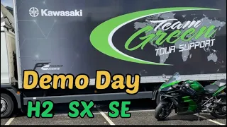 Kawasaki demo day. Kawasaki H2 SX SE review and test ride. The best Sports touring motorcycle?