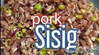 Sisig(Pork Sisig Recipe)(How to cook Filipino Pork Sisig)Panlasang Pinoy/Lutong Pinoy 2019