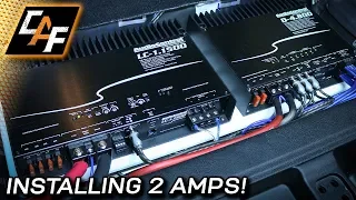 Installing Two Amplifiers - Can I get MORE BASS?