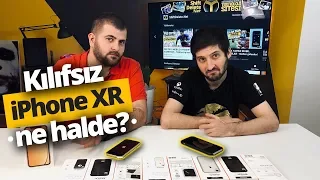 1 Ay Kılıfsız Kullanılan iPhone XR Ne Halde?