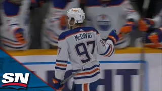 Oilers' Connor McDavid Speeds Through Defenders Before Sniping 26th Goal Of Season