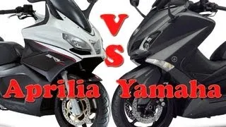 Aprilia SRV 850 vs Yamaha T-Max 530 Vergleichstest