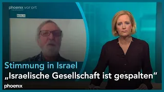 phoenix tagesgespräch mit Shimon Stein zur aktuellen Situation in Nahost
